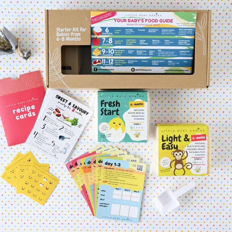 Gnubkins Starter Kit for Babies from 6 to 8 Months