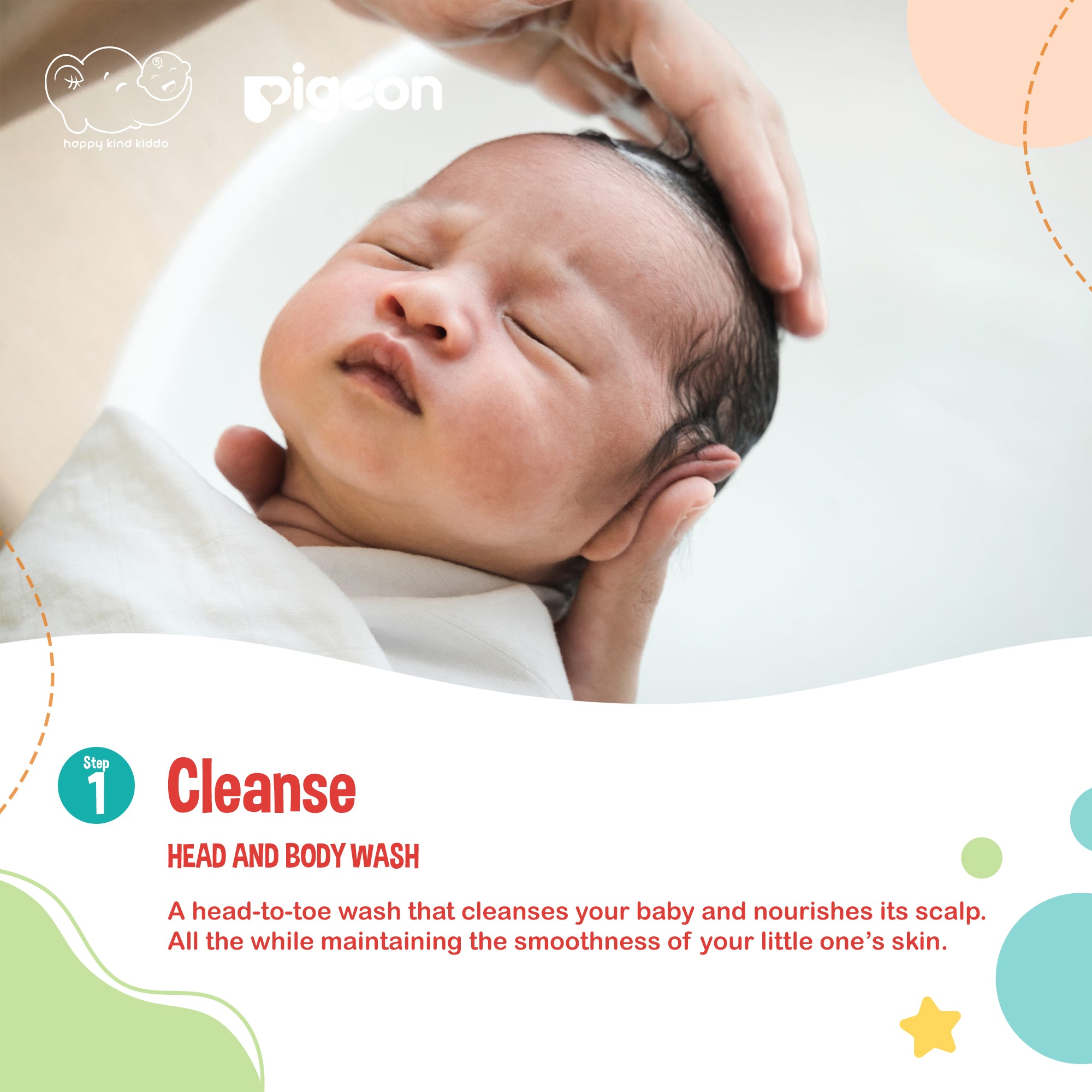 PIGEON Natural Botanical Baby Water Gel Lotion (200mL)