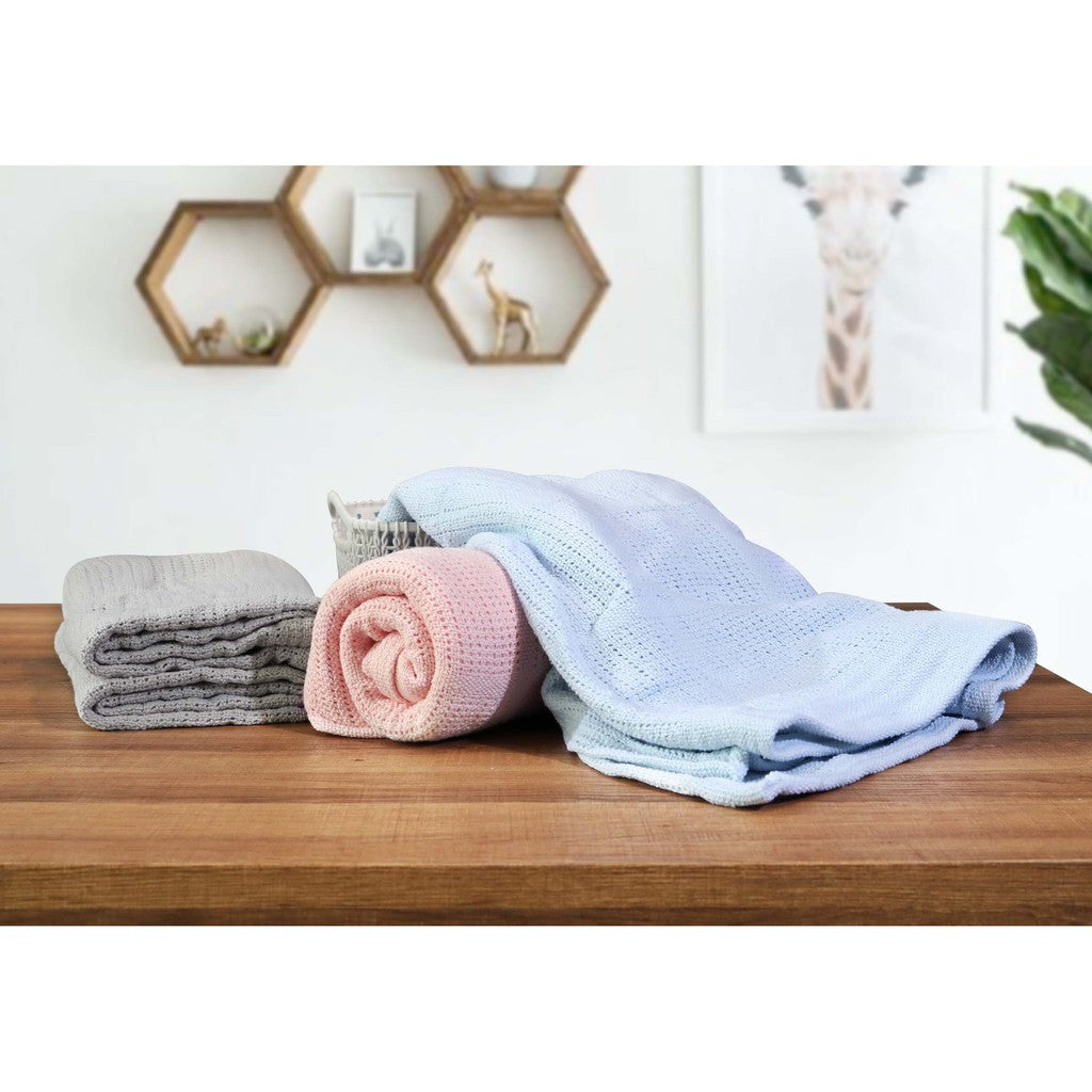 Comfy Baby Cellular Blanket (Large)