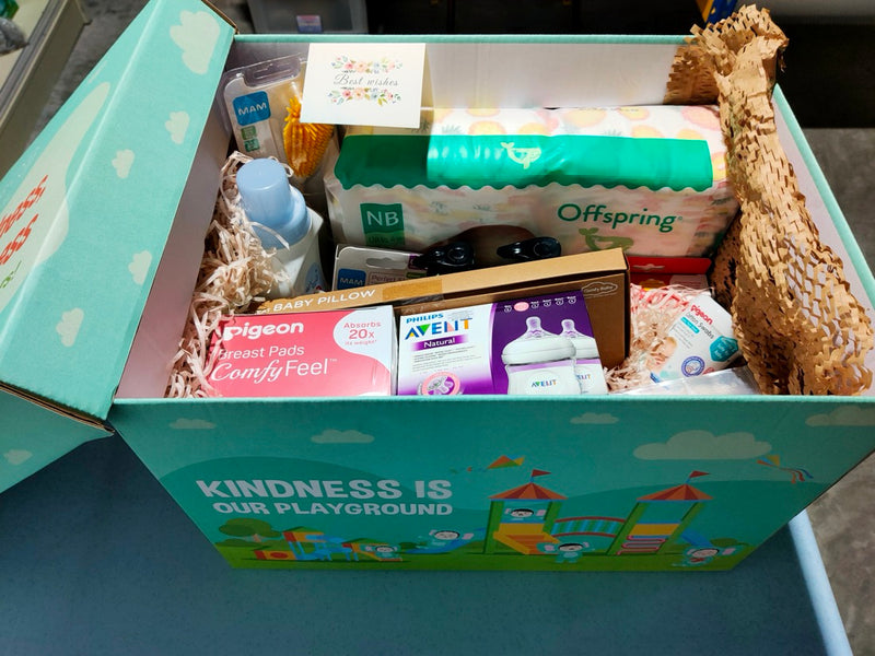 A packed Happy Kind Kiddo gift box, photo 6 of 21
