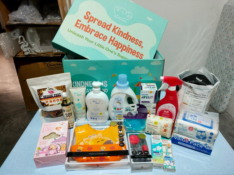 A packed Happy Kind Kiddo gift box, photo 10 of 21