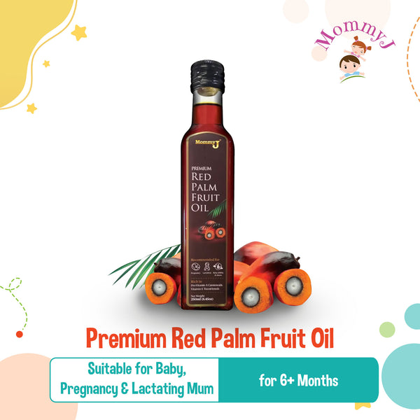 MommyJ Premium Red Palm Fruit Oil for 6M+ and Mummy