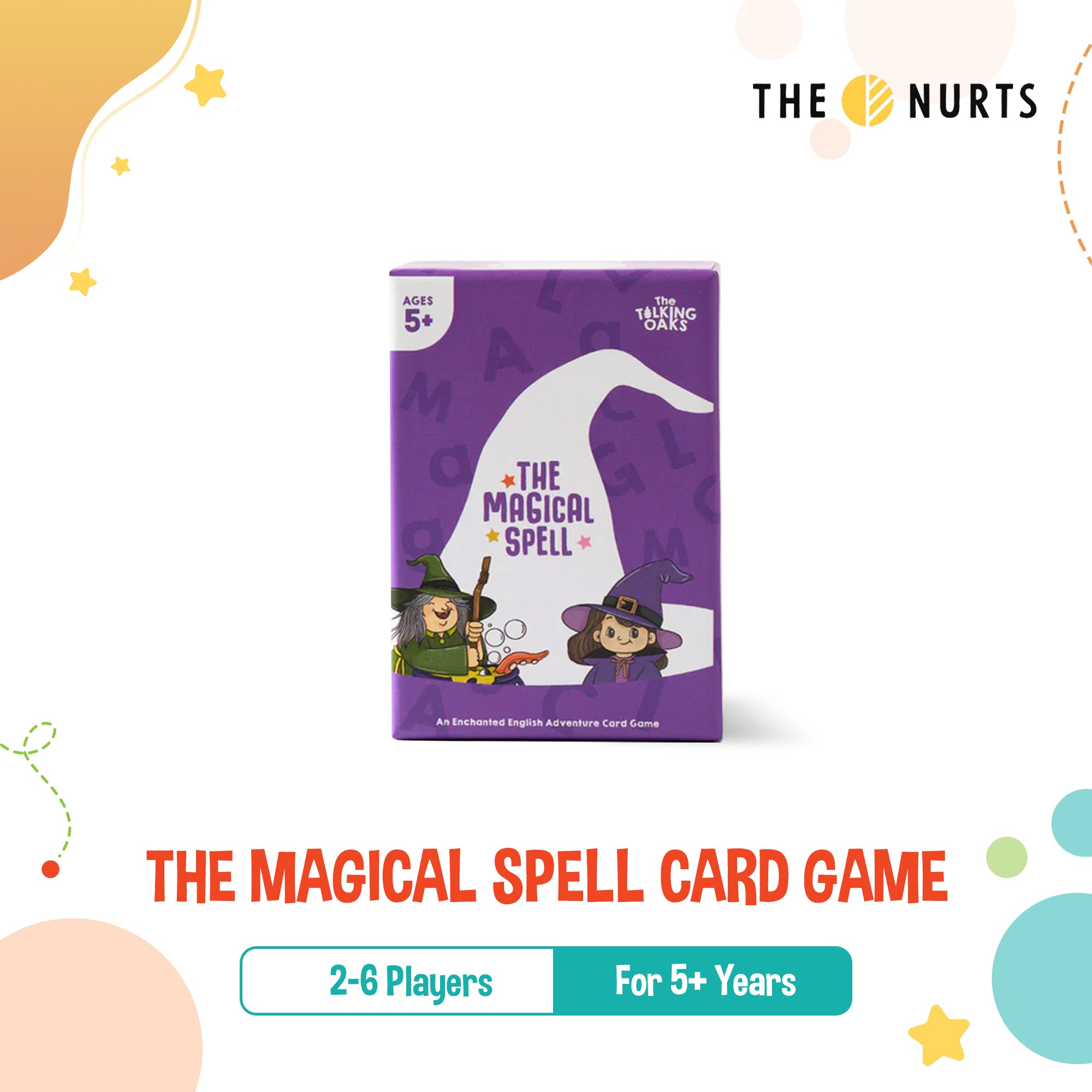 The Nurts THE MAGICAL SPELL Card Game for 5Y+