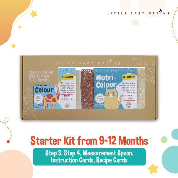 Little Baby Grains Starter Kit for Babies from 9 to 12 Months