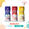 MommyJ Baby Pure Rice Puff for 6M+, 3 Flavors (Apple, Banana, Blueberry)