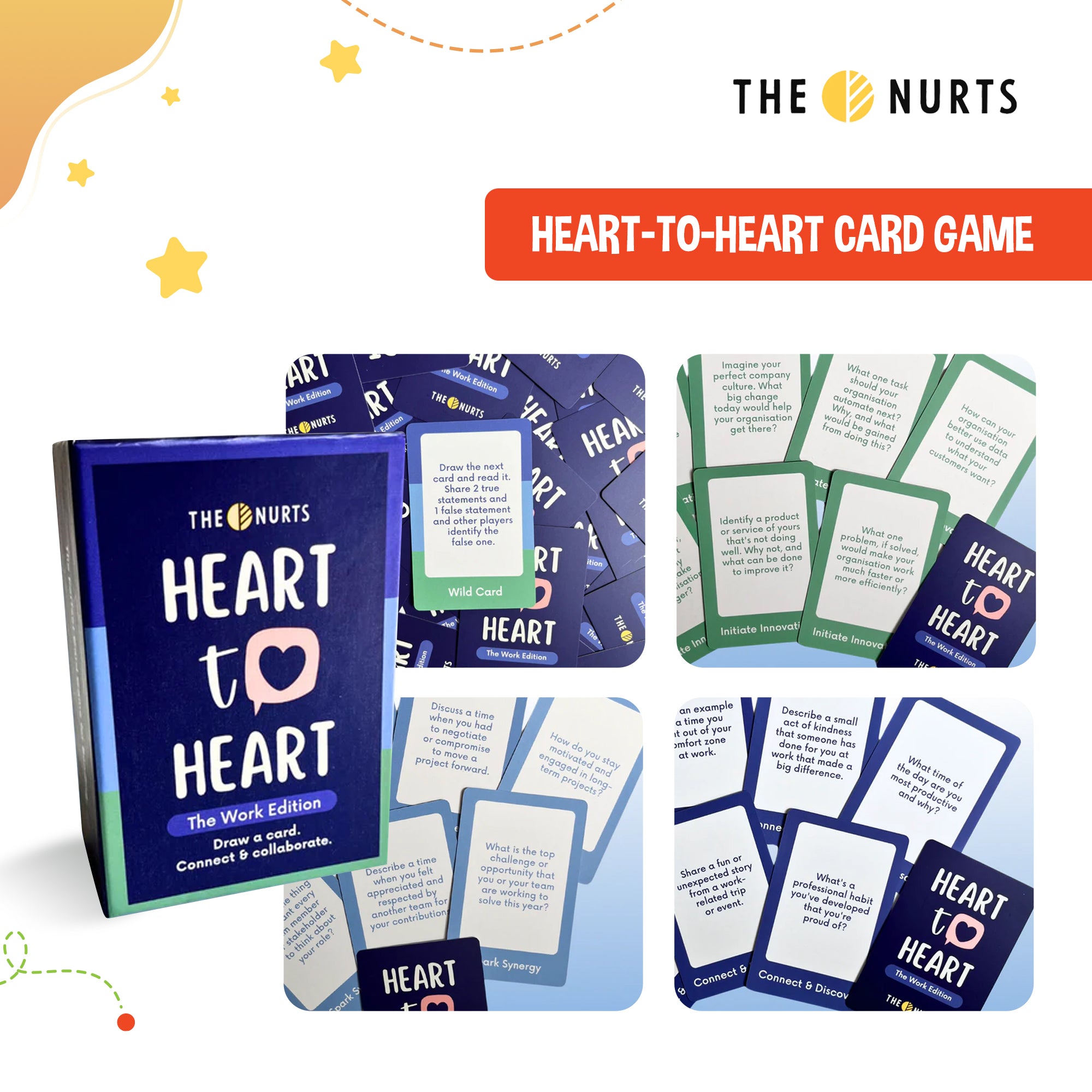 The Nurts HEART-TO-HEART: The Work Edition Cards
