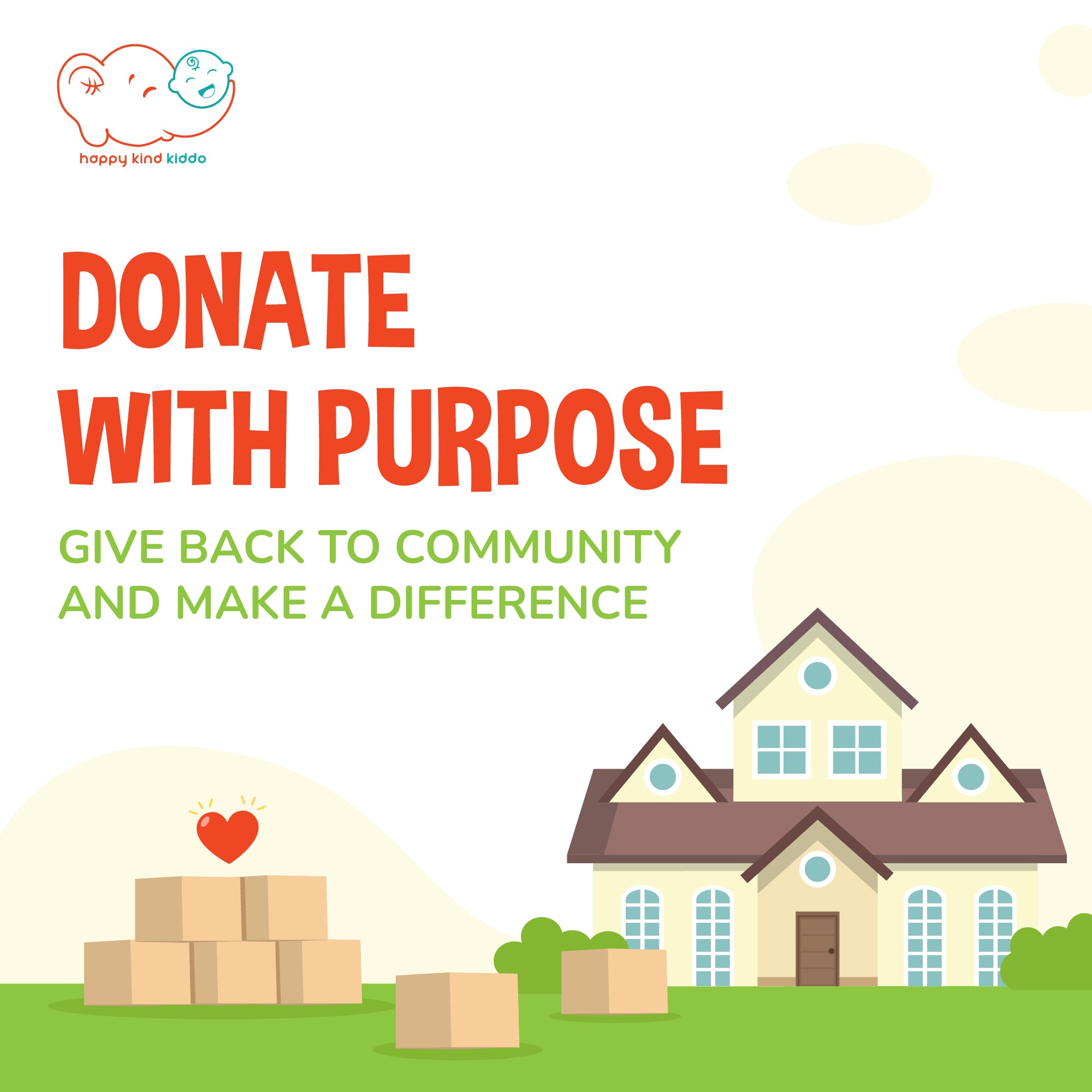 Happy Kind DONATHING, Giving Made Simple, Gift for People in Need