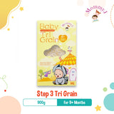 MommyJ Baby Rice Grain from 6M to 15M+, 5 Steps (Mono-Grain, Duo-Grain, Tri-Grain, Multi-Grain, Super-Grain)