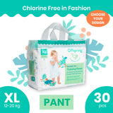 Offspring Chlorine-Free Fashion Diaper, PANT or PULL UP