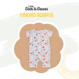 Little Lads & Lasses IT'S-A-WRAP KIMONO ROMPER from Newborn to 18M