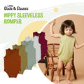 Little Lads & Lasses NIPPY SLEEVELESS ROMPER from Newborn to 18M