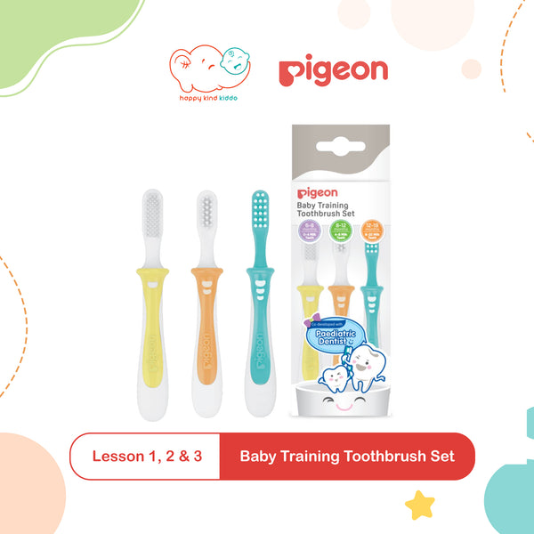 Pigeon Baby Training Toothbrush Set