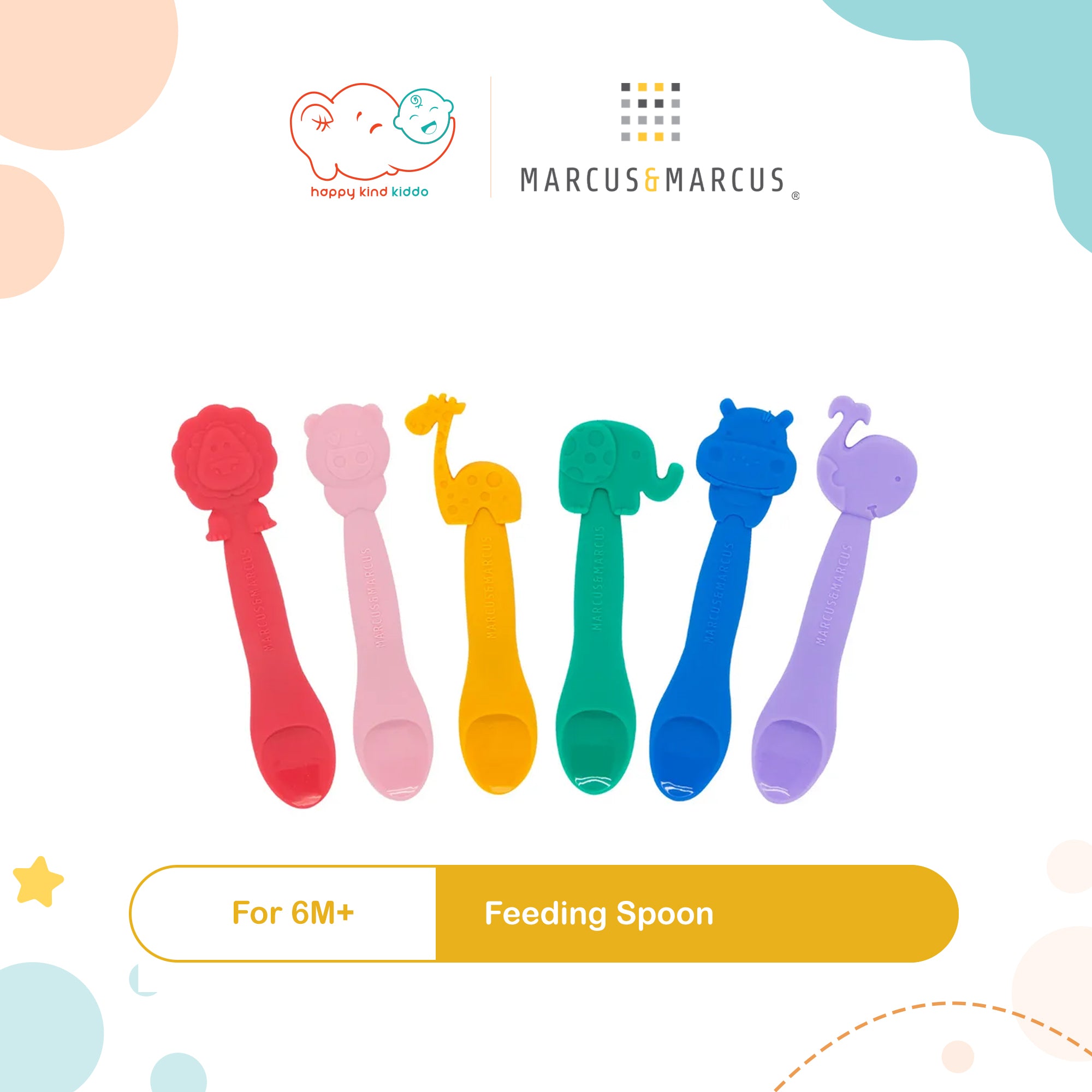 Marcus & Marcus Feeding Spoon for 6M+
