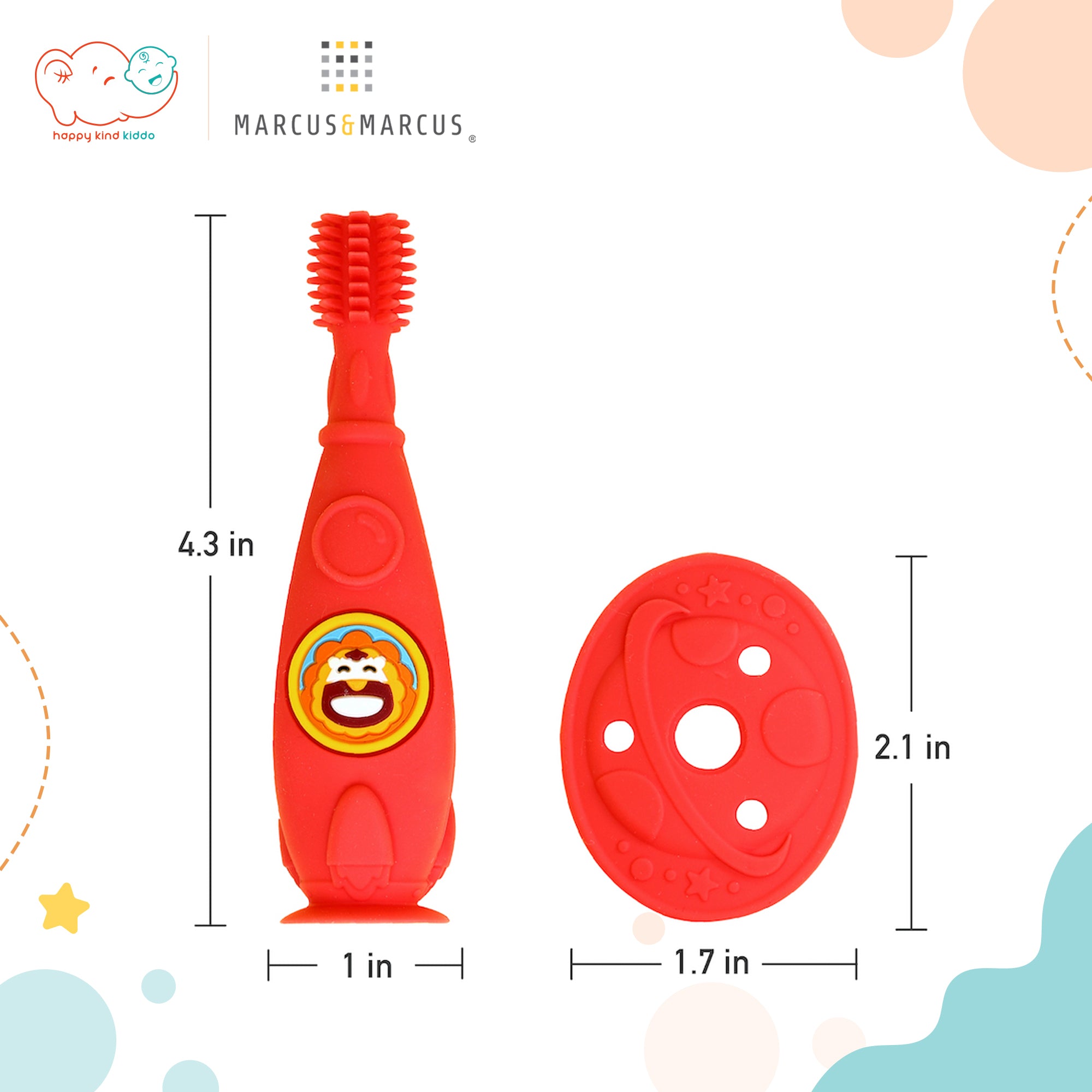 Marcus & Marcus Self Training 360° Toothbrush for 12M+