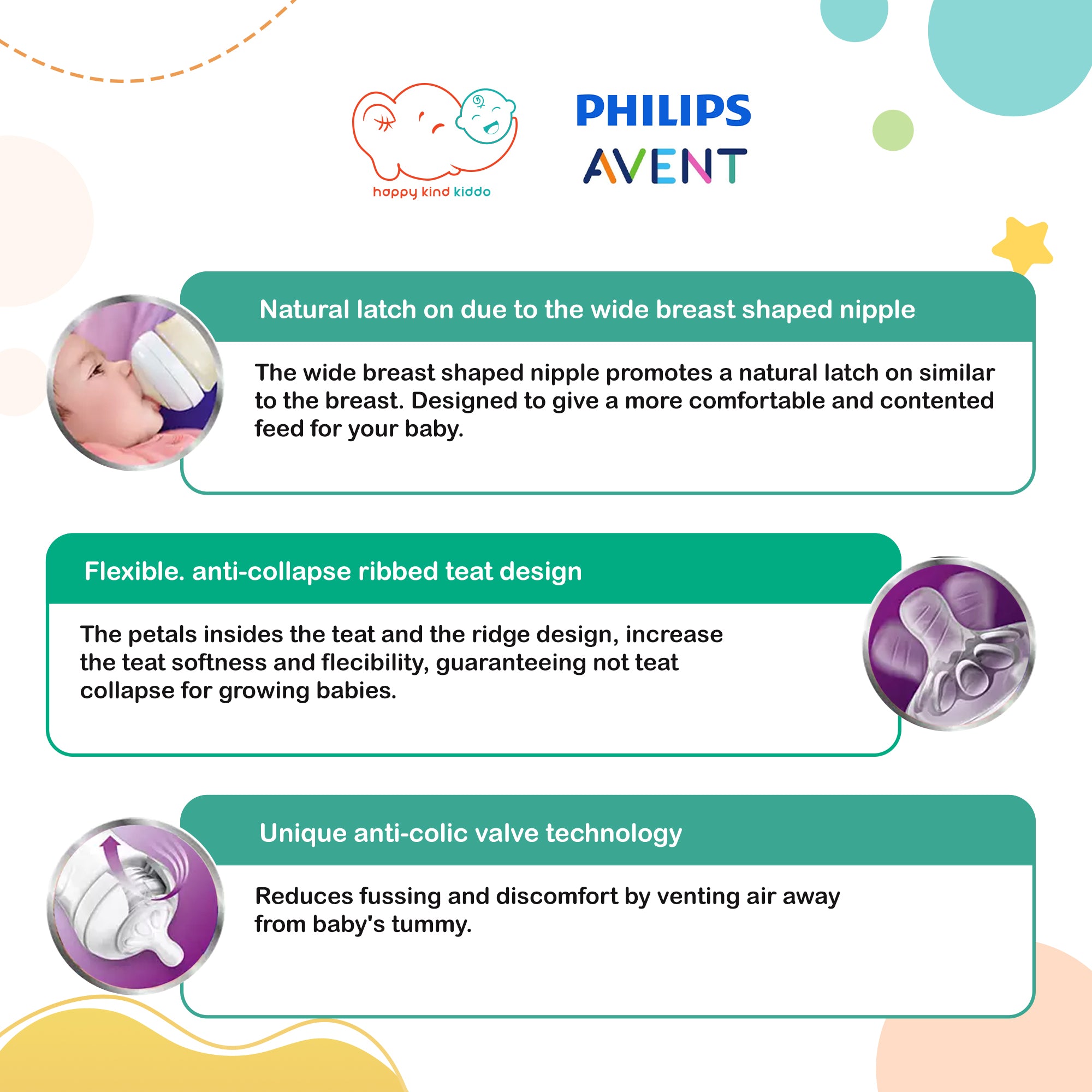 Philips Avent Natural Teat Nipple (2pcs)