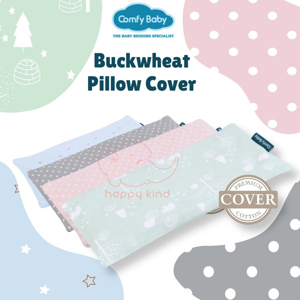 Buckwheat Pillow Cover by Comfy Baby