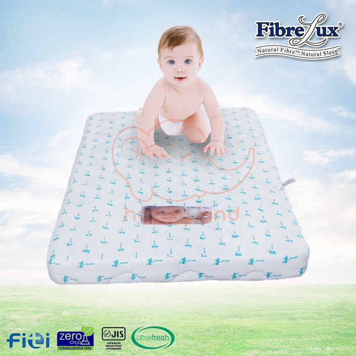 Fibrelux Natural Baby Mattress, Formaldehyde-Free Coconut Fibre (Small and Large)