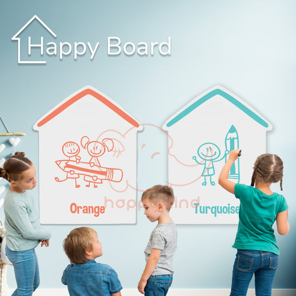 Happy Board - Magnetic Whiteboard Sticker with Mystery Gift