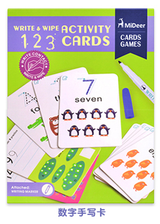 MiDeer Write & Wipe Activity Card (4 Activities)