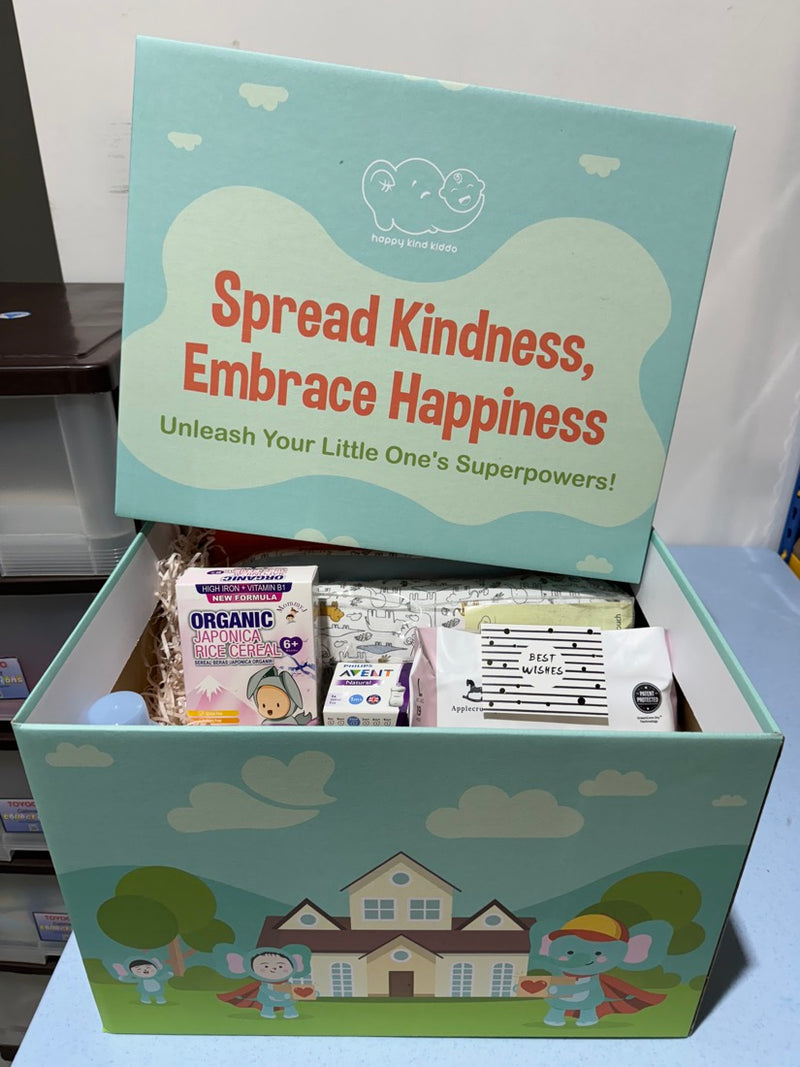 A packed Happy Kind Kiddo gift box, photo 19 of 21